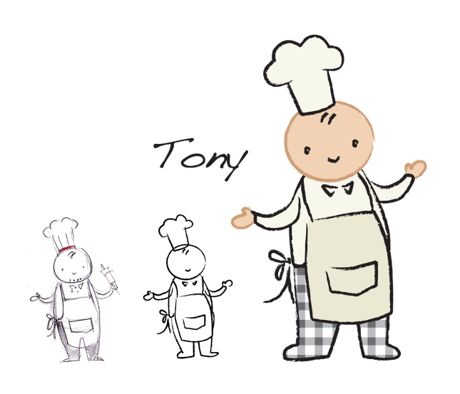character dev: Chef Tony